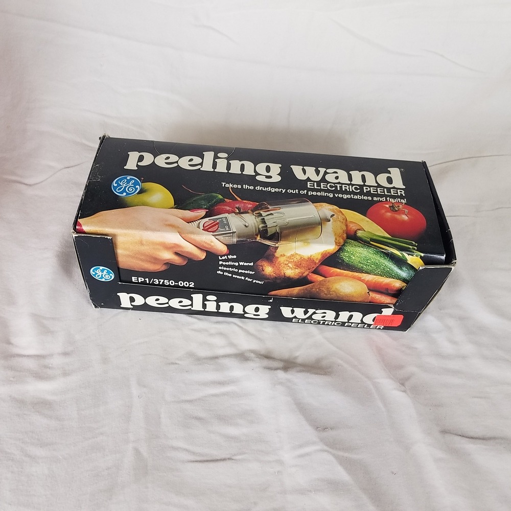 GE Peeling Wand Electric Peeler Unisex OS Cream Excellent Vintage EP1/3750-002